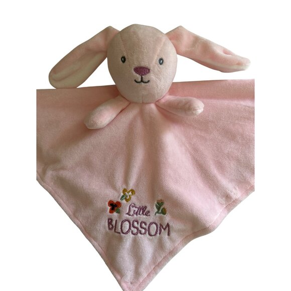 Baby Starters Pink Bunny Security Blanket Lovey Plush "Little Blossom" - Picture 2 of 7